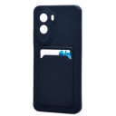 Чехол-накладка с картхолдером - SC337 для Poco M7 4G (dark blue)  — фото 1