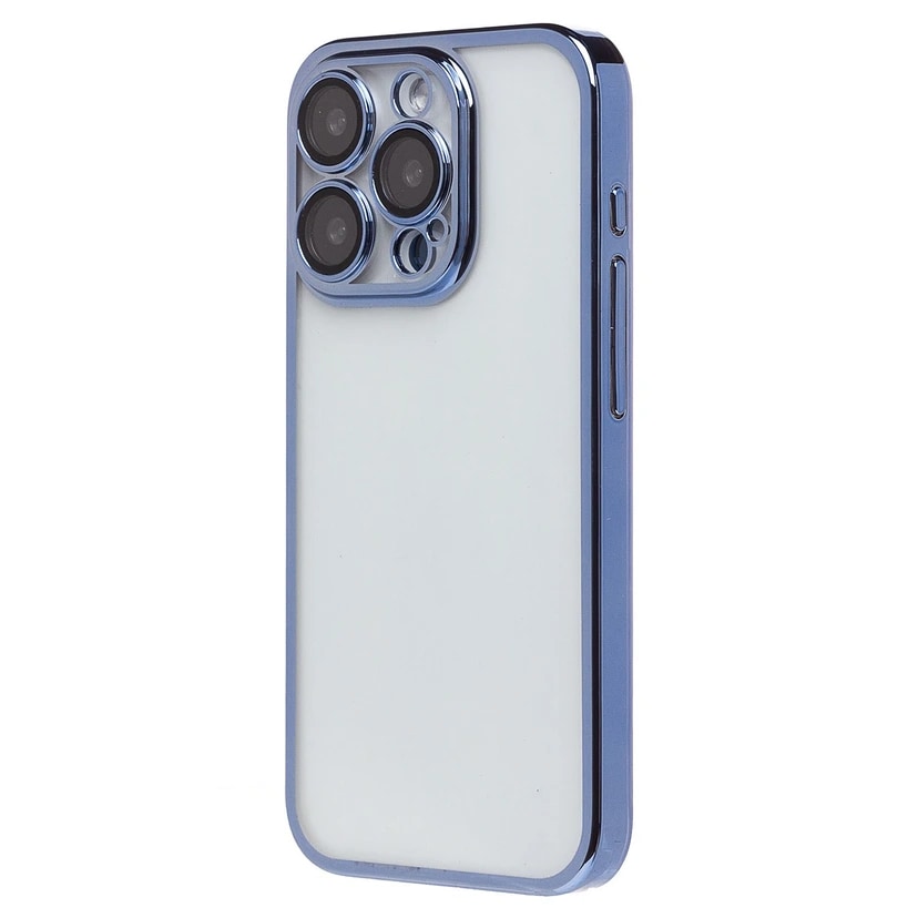 Чехол-накладка - PC073 для Apple iPhone 15 Pro (blue) 