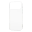 Чехол-накладка - PC091 для Apple iPhone 17 Pro Max/18 Pro Max (matte transparent/white)  — фото 1