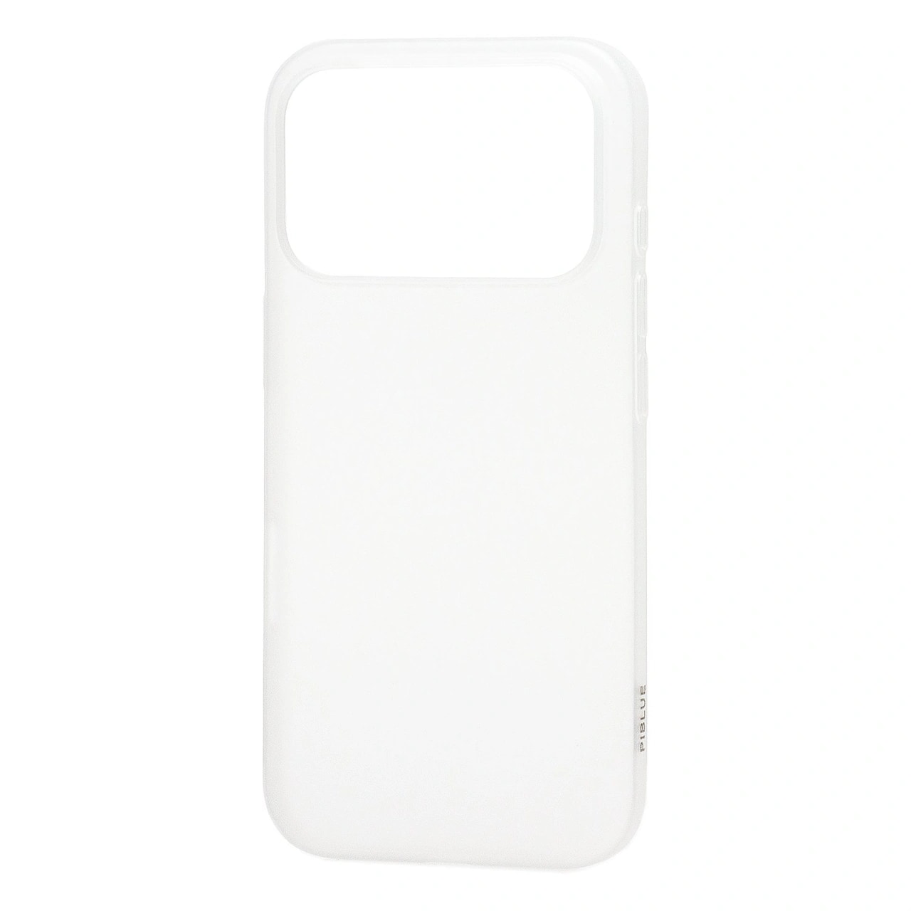 Чехол-накладка - PC091 для Apple iPhone 17 Pro/18 Pro (matte transparent/white) 