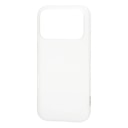 Чехол-накладка - PC091 для Apple iPhone 17 Pro/18 Pro (matte transparent/white)  — фото 1