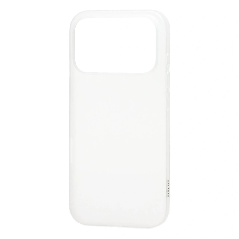 Чехол-накладка - PC091 для Apple iPhone 17 Pro/18 Pro (matte transparent/white) 