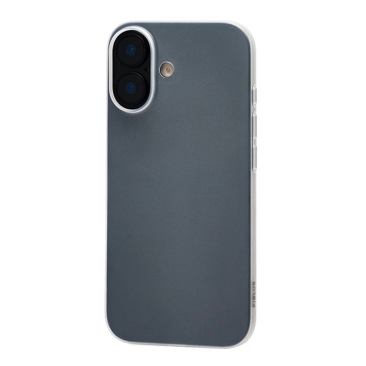 Чехол-накладка - PC091 для Apple iPhone 17 (matte transparent/white) 