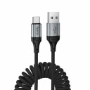Кабель USB - Type-C - Hoco X121 Nuevo (150 см) (black)  — фото 1