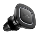 Автодержатель в дефлектор магнитный SafeMag - Hoco H72 Crown (black metal grey)  — фото 1