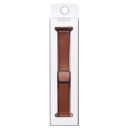 Ремешок на застёжке - ApW38 EcoSkin для Apple Watch 38/40/41 мм (brown)  — фото 3