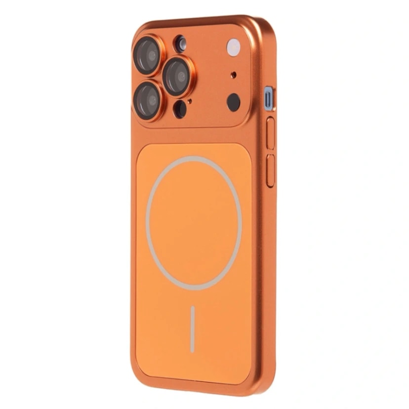 Чехол-накладка - SM091 SafeMag для Apple iPhone 13 Pro (orange) 