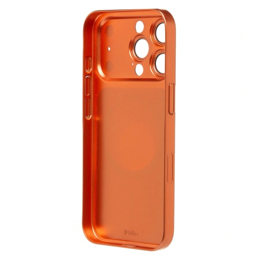 Чехол-накладка - SM091 SafeMag для Apple iPhone 16 Pro (orange)  — фото 2