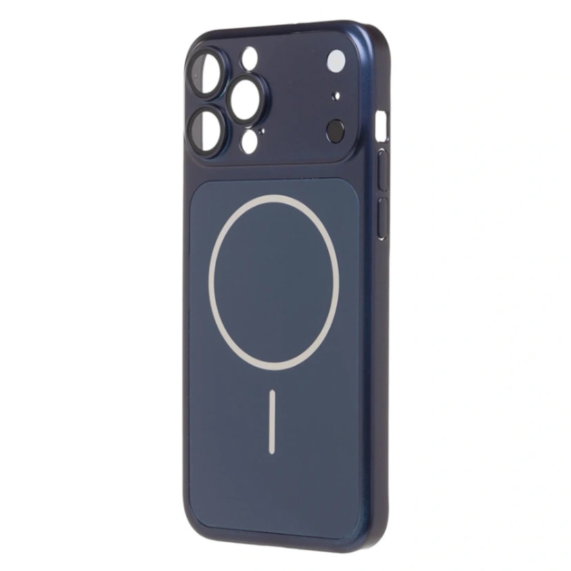 Чехол-накладка - SM091 SafeMag для Apple iPhone 13 Pro Max (dark blue) 