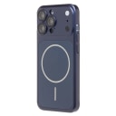 Чехол-накладка - SM091 SafeMag для Apple iPhone 13 Pro (dark blue)  — фото 1