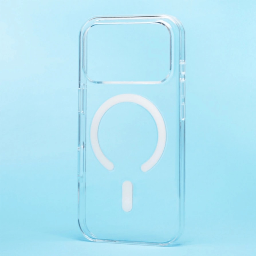 Чехол-накладка - Clear Case SafeMag для Apple iPhone 17 Pro/18 Pro (transparent) 