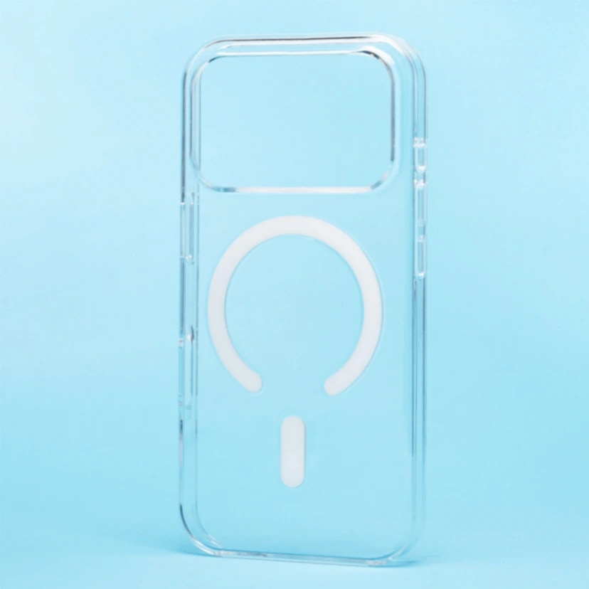 Чехол-накладка - Clear Case SafeMag для Apple iPhone 17 Pro/18 Pro (transparent) 