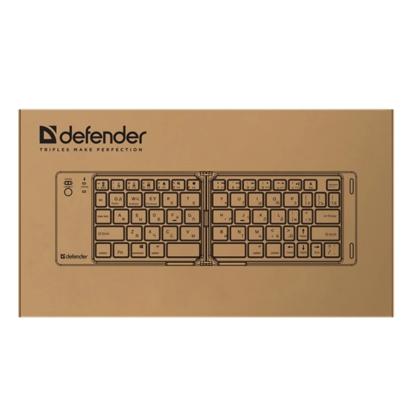 Клавиатура беспроводная Bluetooth - Defender Enigma SB-094 мембранная (black) 