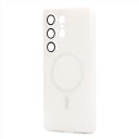 Чехол-накладка - SM020 Matte SafeMag для Samsung Galaxy S25 Ultra (white)  — фото 1