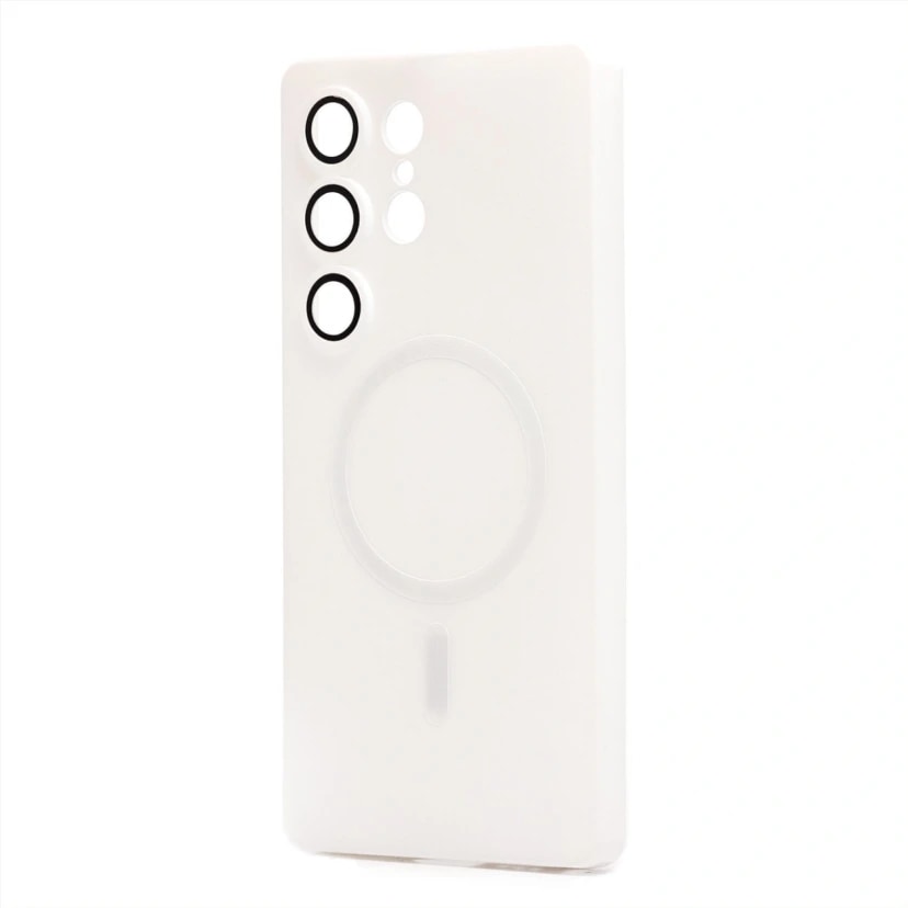 Чехол-накладка - SM020 Matte SafeMag для Samsung Galaxy S25 Ultra (white) 