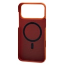 Чехол-накладка - SM028 Carbon для Apple iPhone 17 Pro Max/18 Pro Max (orange)  — фото 2