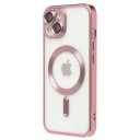 Чехол-накладка - SM027 SafeMag для Apple iPhone 14 (pink)  — фото 1