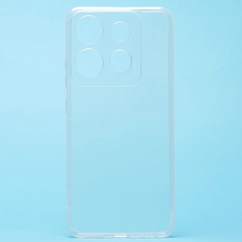 Чехол-накладка - Ультратонкий для Tecno Spark Go 3 (transparent) 