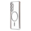 Чехол-накладка - SM027 SafeMag для Samsung Galaxy S26 (silver)  — фото 1