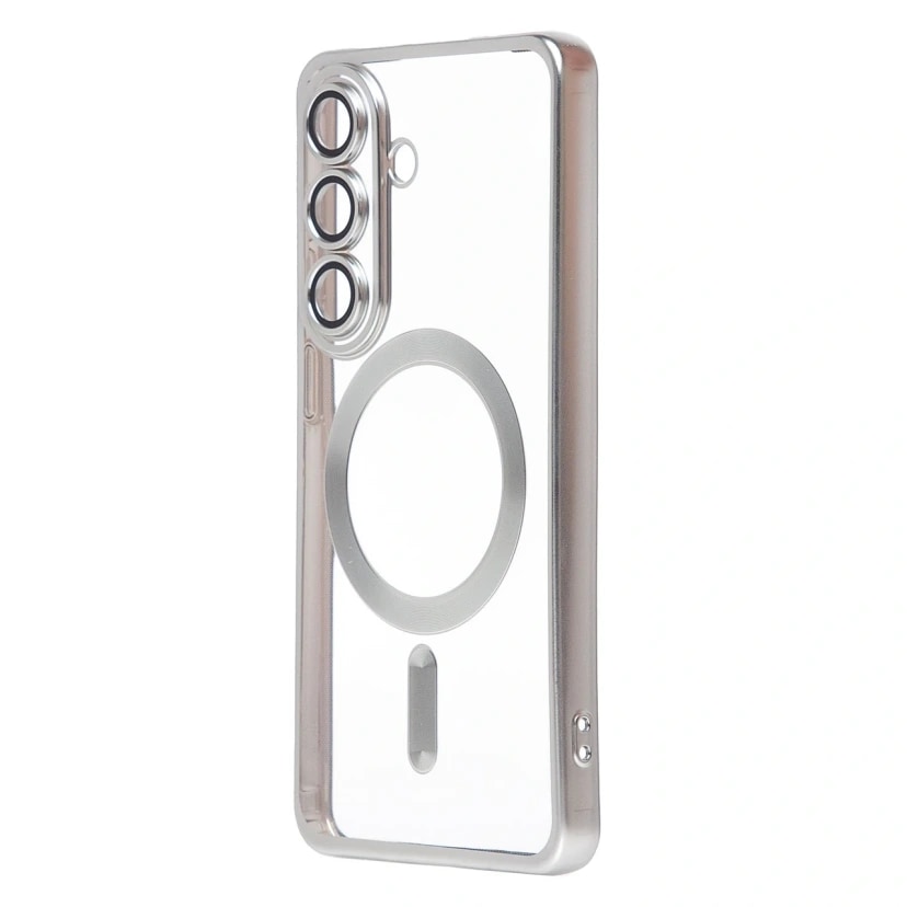 Чехол-накладка - SM027 SafeMag для Samsung Galaxy S26 (silver) 