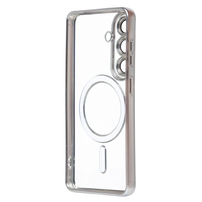 Чехол-накладка - SM027 SafeMag для Samsung Galaxy S26 (silver)  — фото 2