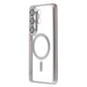 Чехол-накладка - SM027 SafeMag для Samsung Galaxy S26 Ultra (silver)  — фото 1