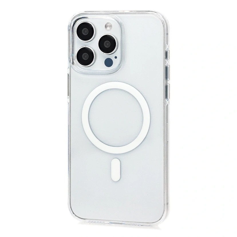 Чехол-накладка - SM047 SafeMag для Apple iPhone 15 Pro Max (transparent) 