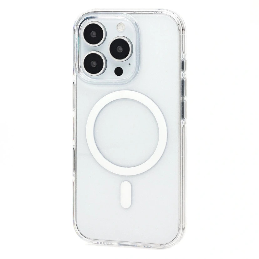 Чехол-накладка - SM047 SafeMag для Apple iPhone 16 Pro (transparent) 