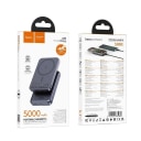 Внешний аккумулятор 5000mAh SafeMag - Hoco J160 PD20W (Type-C/Apple lightning) (metal grey)  — фото 2