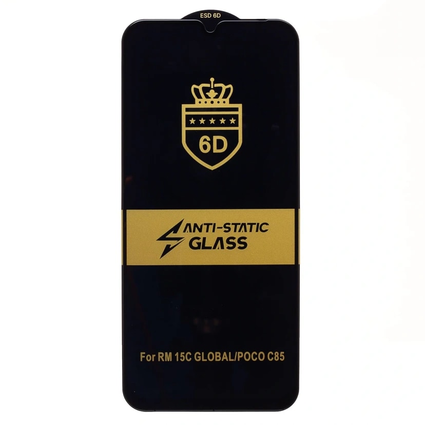 Защитное стекло - Activ 3D для Redmi 15A/Redmi A7 Pro/Poco C85x (black) 