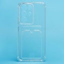 Чехол-накладка с картхолдером - SC276 для Realme C83 (transparent)  — фото 1