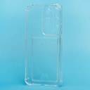 Чехол-накладка с картхолдером - SC276 для Realme C83 (transparent)  — фото 2