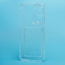 Чехол-накладка с картхолдером - SC276 для Redmi 15A (transparent)  — фото 2