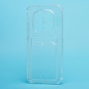 Чехол-накладка с картхолдером - SC276 для Redmi Note 15 Pro 5G (transparent)  — фото 1