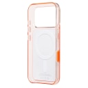 Чехол-накладка - Clear Case SafeMag для Apple iPhone 17 Pro/18 Pro (transparent/orange)  — фото 2