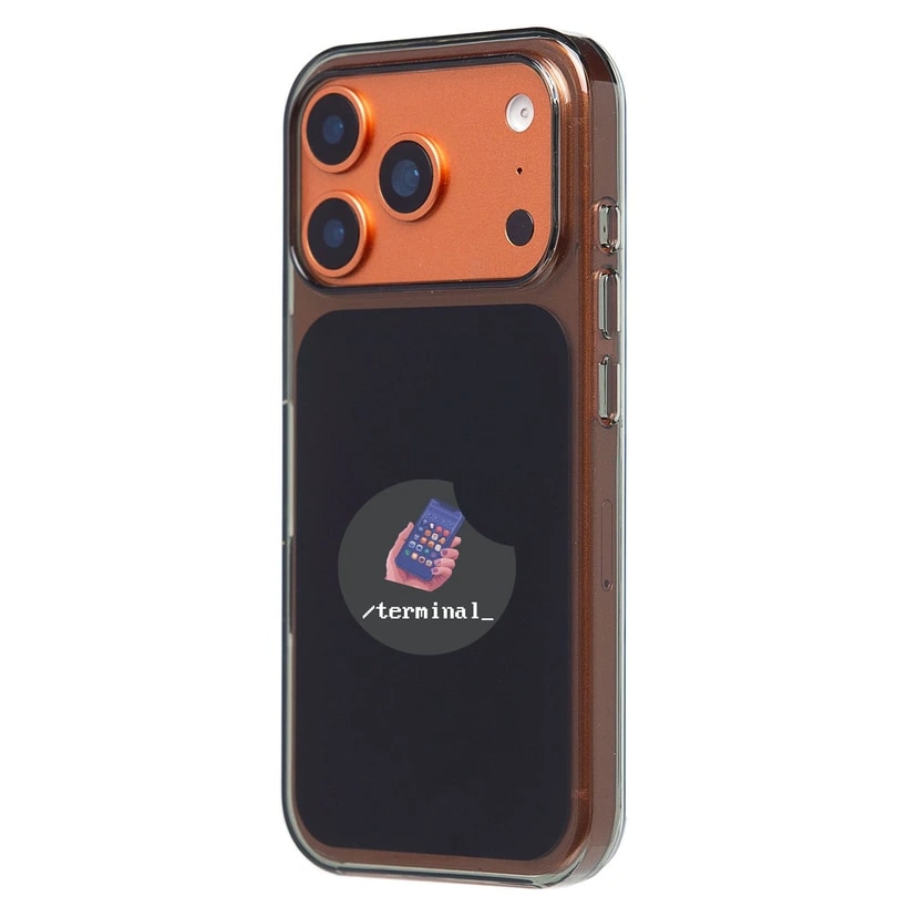 Чехол-накладка - Clear Case SafeMag для Apple iPhone 17 Pro/18 Pro (transparent/black) 