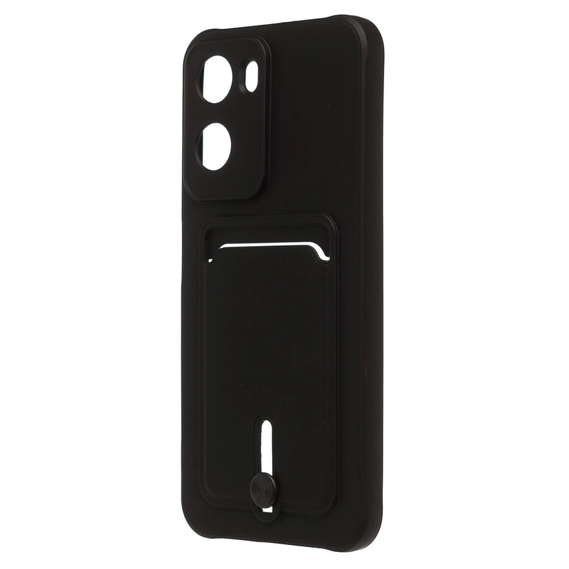 Чехол-накладка с картхолдером - SC304 для Redmi 15A (black) 