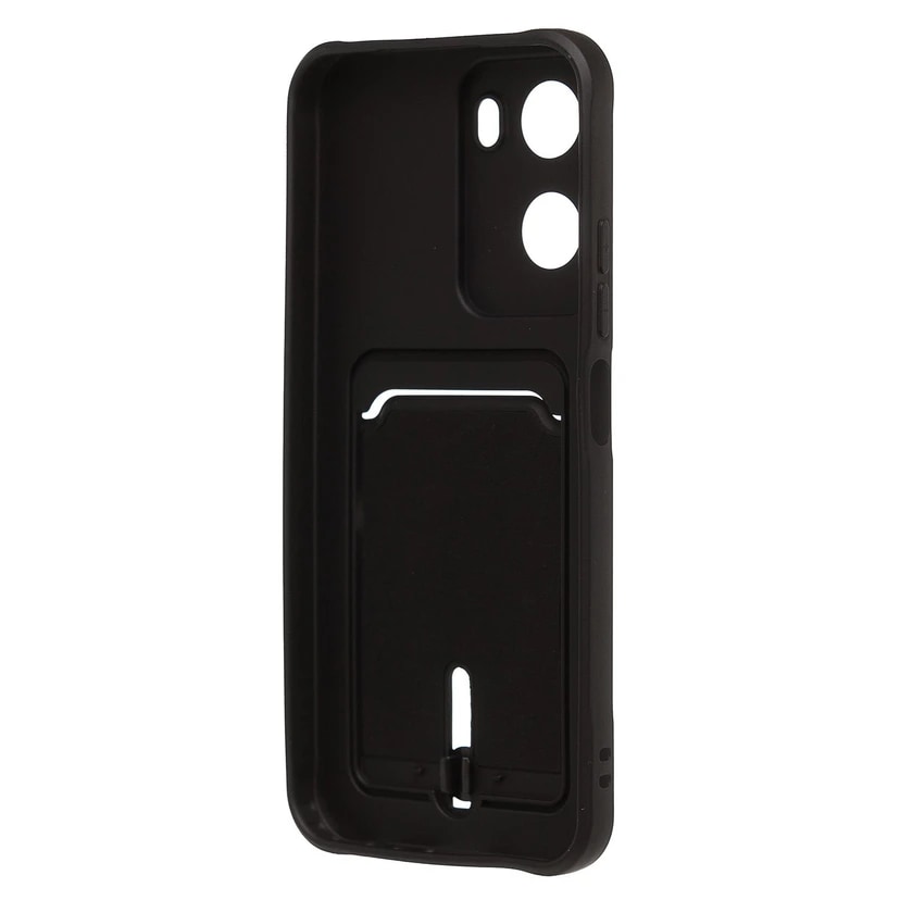 Чехол-накладка с картхолдером - SC304 для Redmi 15A (black)  — фото 2