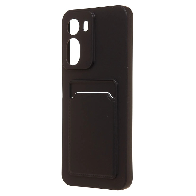Чехол-накладка с картхолдером - SC337 для Redmi A7 Pro/Poco C85x (black) 