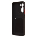 Чехол-накладка с картхолдером - SC337 для Redmi A7 Pro/Poco C85x (black)  — фото 2