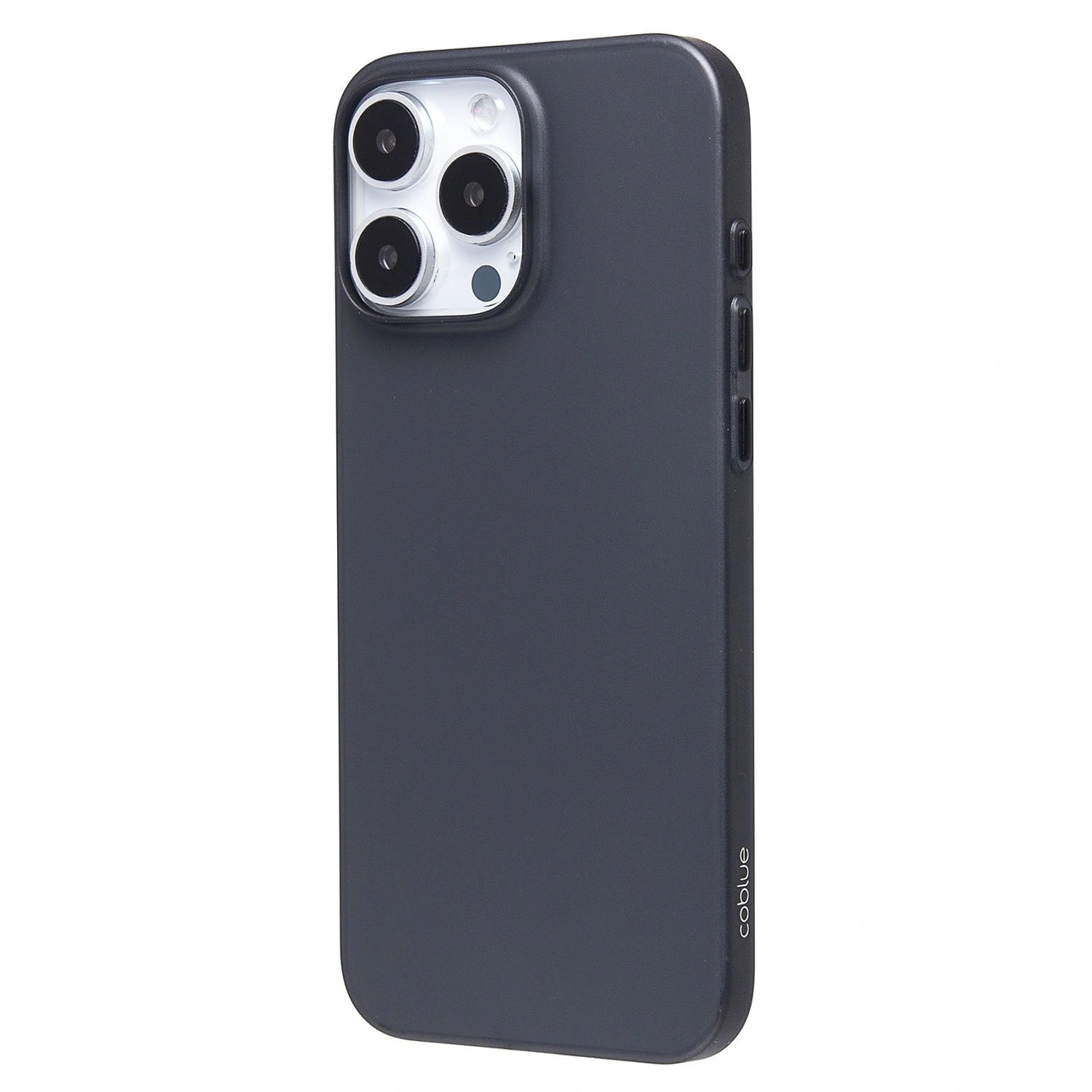 Чехол-накладка - PC091 для Apple iPhone 16 Pro Max (matte transparent/black) 
