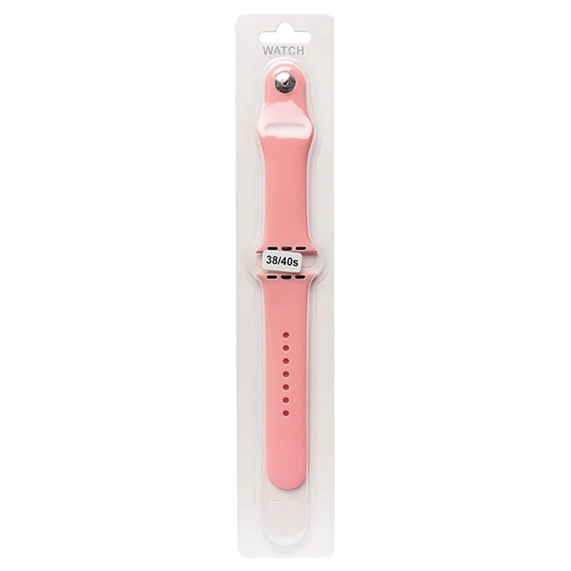 Ремешок на кнопке - Sport Band для Apple Watch 38/40/41 мм (S) (light pink) 