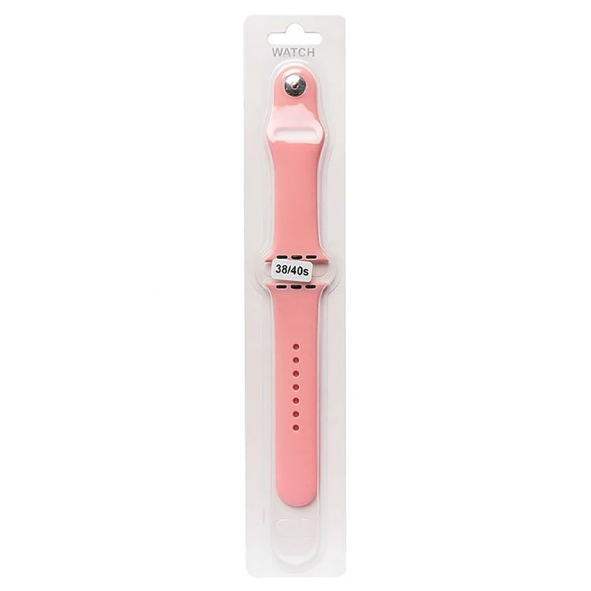 Ремешок на кнопке - Sport Band для Apple Watch 38/40/41 мм (S) (light pink) 