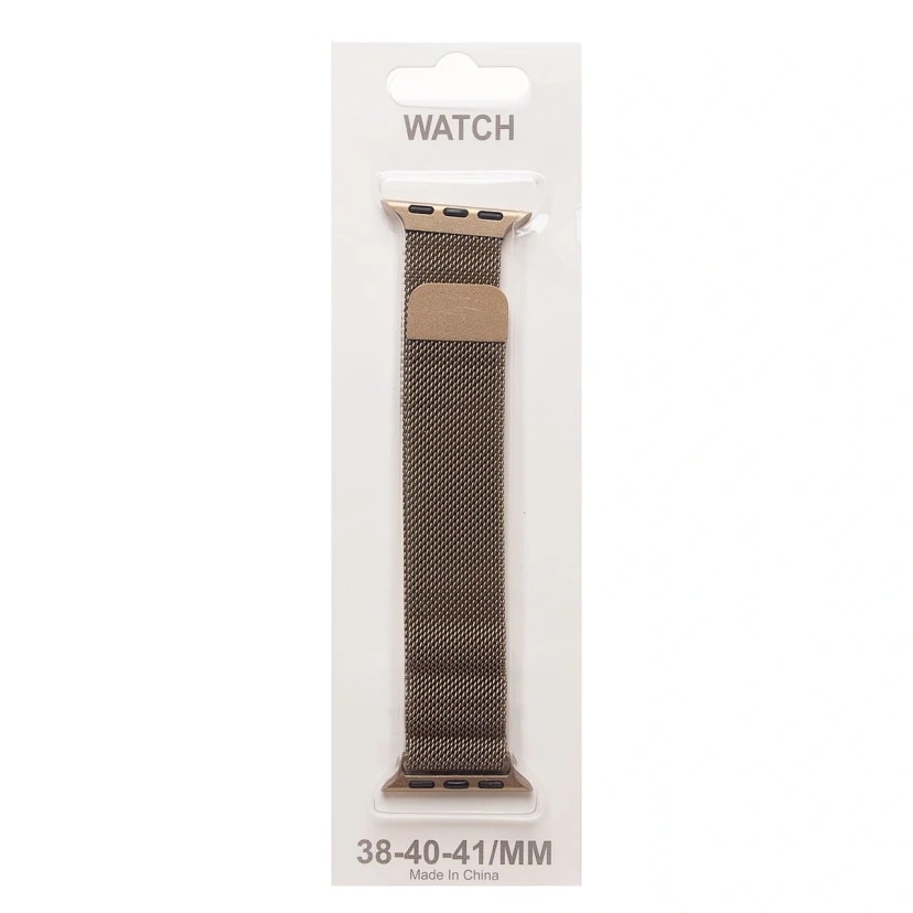 Ремешок на магните - ApW25 для Apple Watch 38/40/41 мм (bronze gold) 