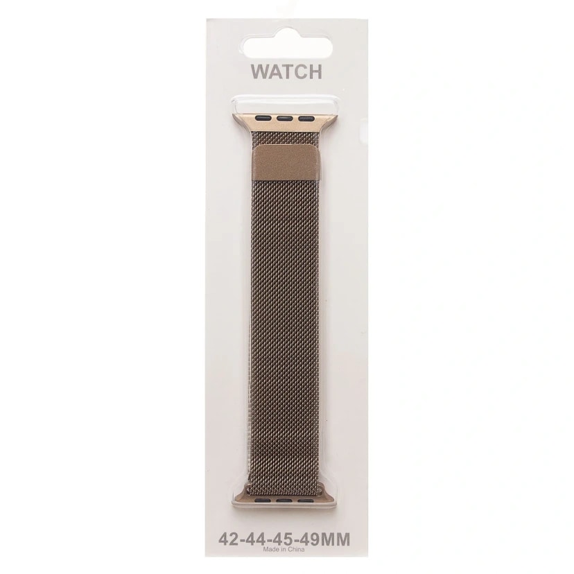 Ремешок на магните - ApW25 для Apple Watch 42/44/45/49 мм (bronze gold) 
