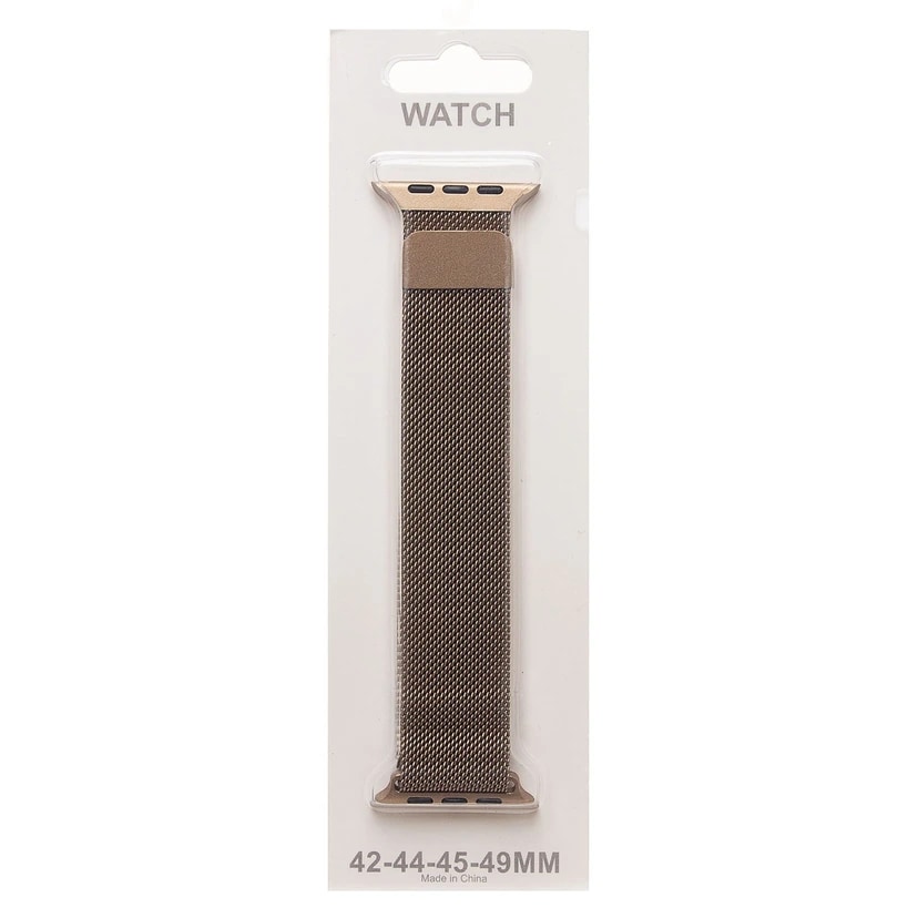 Ремешок на магните - ApW25 для Apple Watch 42/44/45/49 мм (bronze gold) 