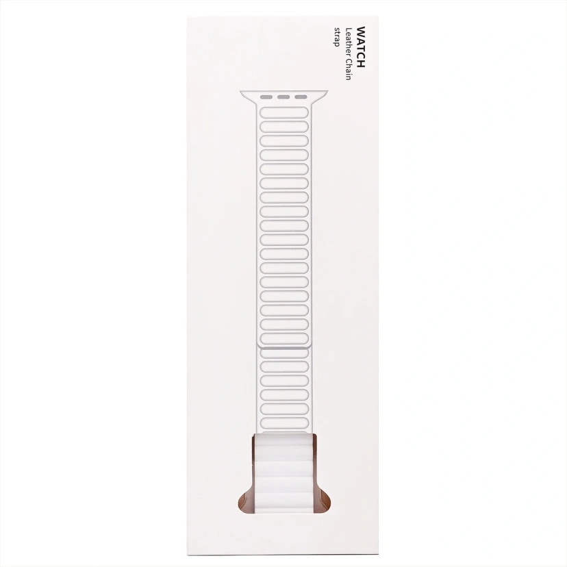 Ремешок на магните - WB32 Apple Watch 42/44/45/49 мм (white/black) 