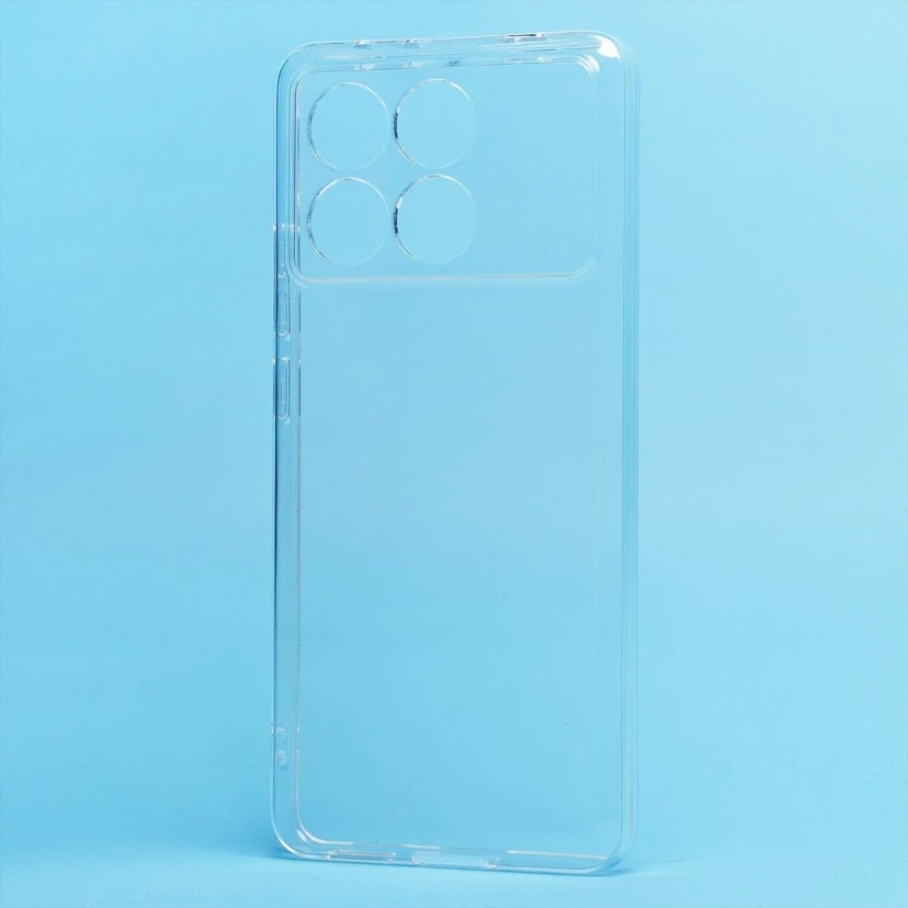 Чехол-накладка - Ультратонкий для Poco X6 Pro 5G (transparent) 