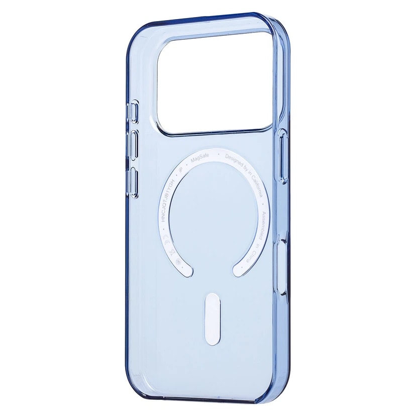 Чехол-накладка - Clear Case SafeMag для Apple iPhone 17 Pro/18 Pro (blue)  — фото 2