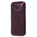 Чехол-накладка - Clear Case SafeMag для Apple iPhone 17 Pro/18 Pro (bordo)  — фото 1